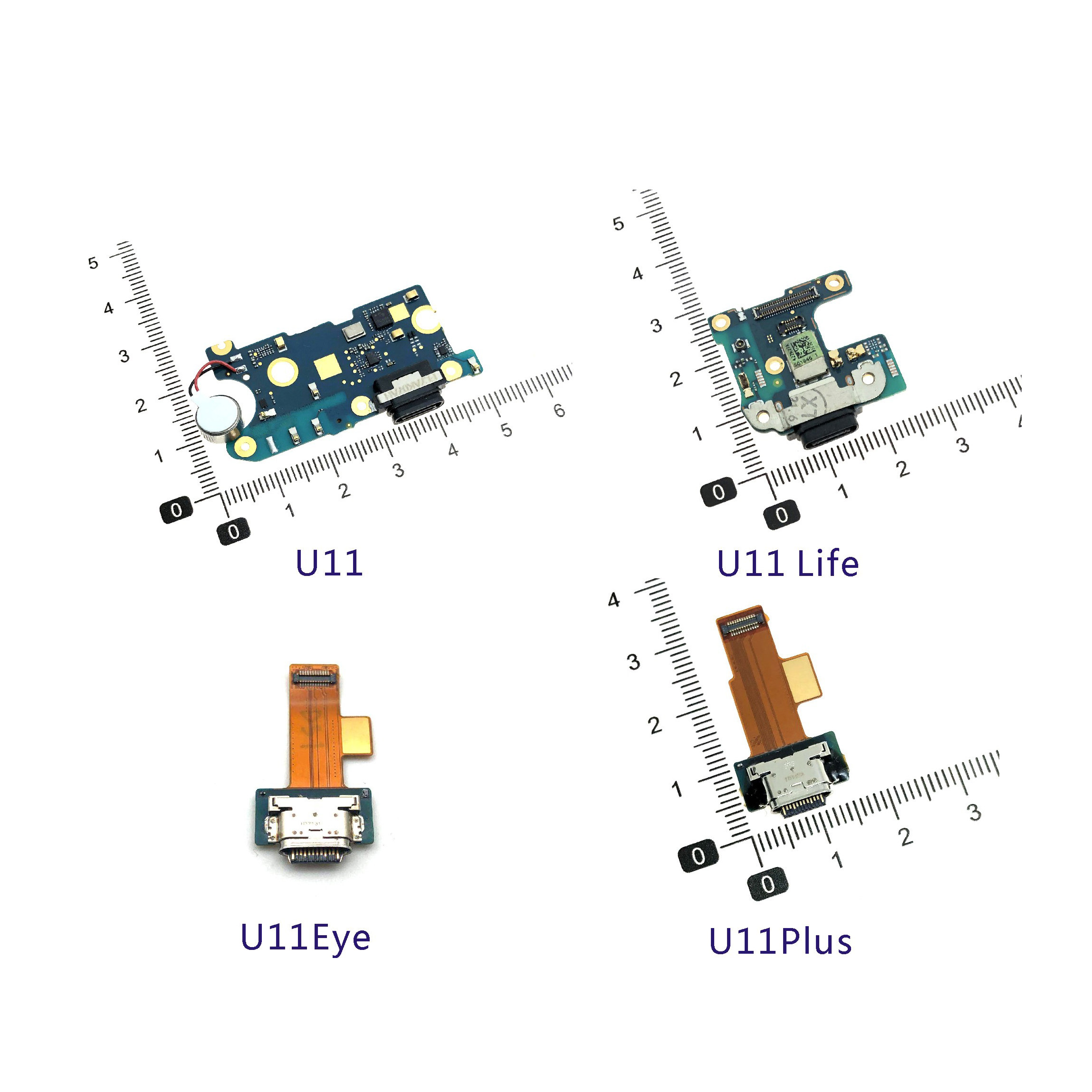 适用于htc u11plus u11eye u11 life eye送话器尾插小板排线充电