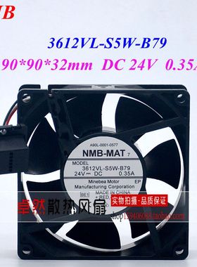 NMB-MAT3612VL-S5W-B79 A90L-0001-0577 9厘米24V0.35A发那科风扇