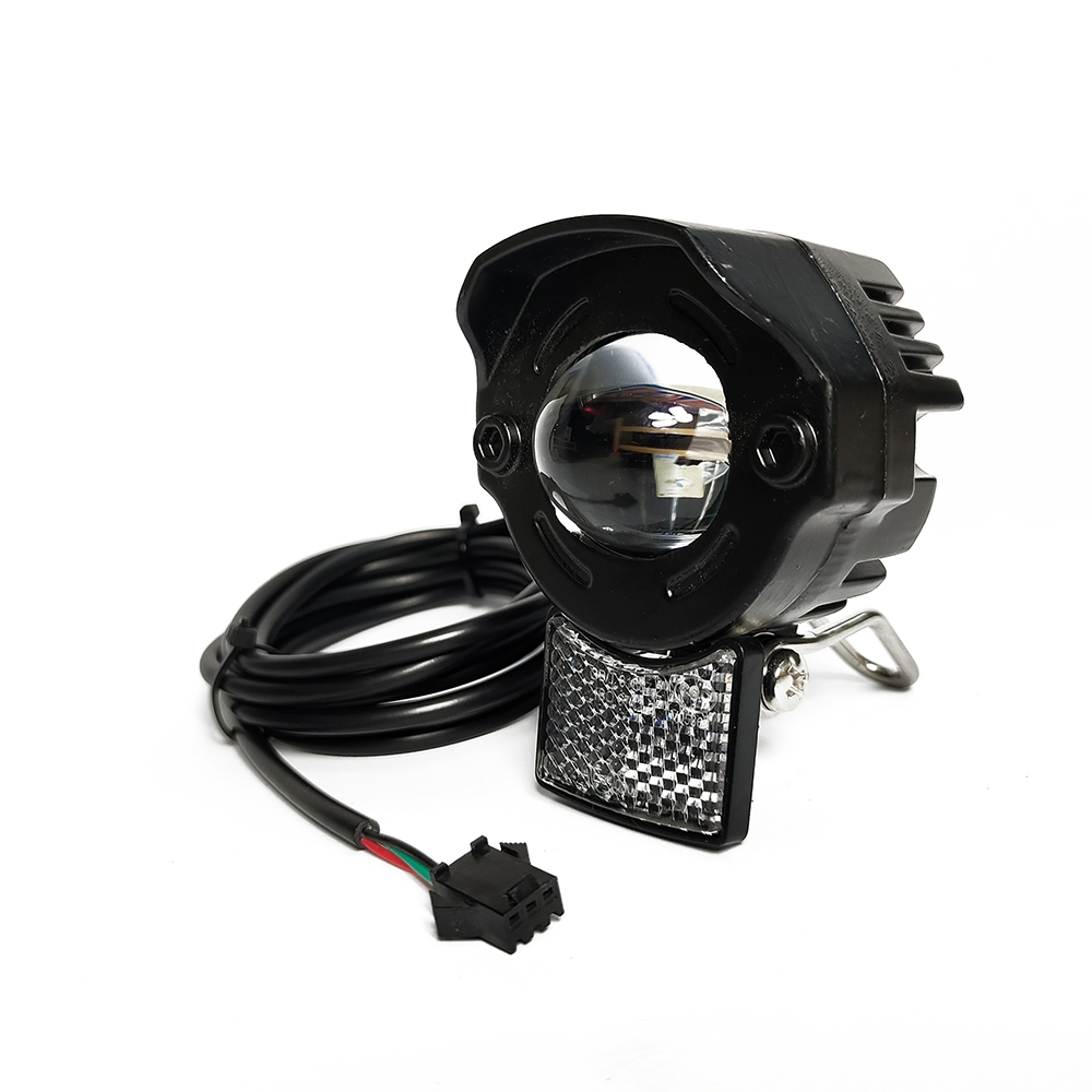 EBKE ebike 电动自行车前灯大灯带喇叭6W led 近光灯12V-80V
