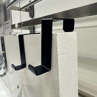 宜家斯库维肯门挂钩浴室房门挂衣钩门后帽子收纳门钢制挂钩正品