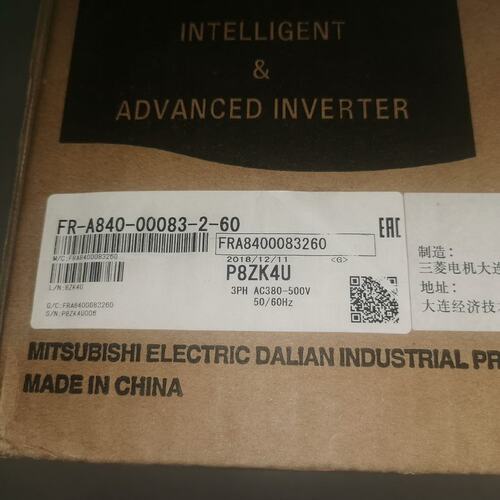 议价三菱变频器FR-A840-00083-2-60可维修