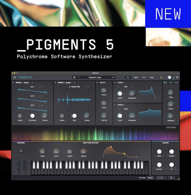 【软件】ARTURIA正版Pigments 5/VST/软件合成器/音源/学员特惠