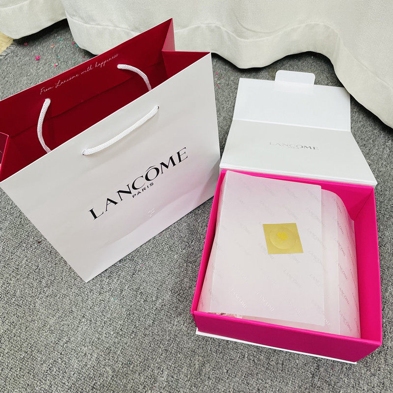 手提袋纸袋礼盒兰蔻专柜图片