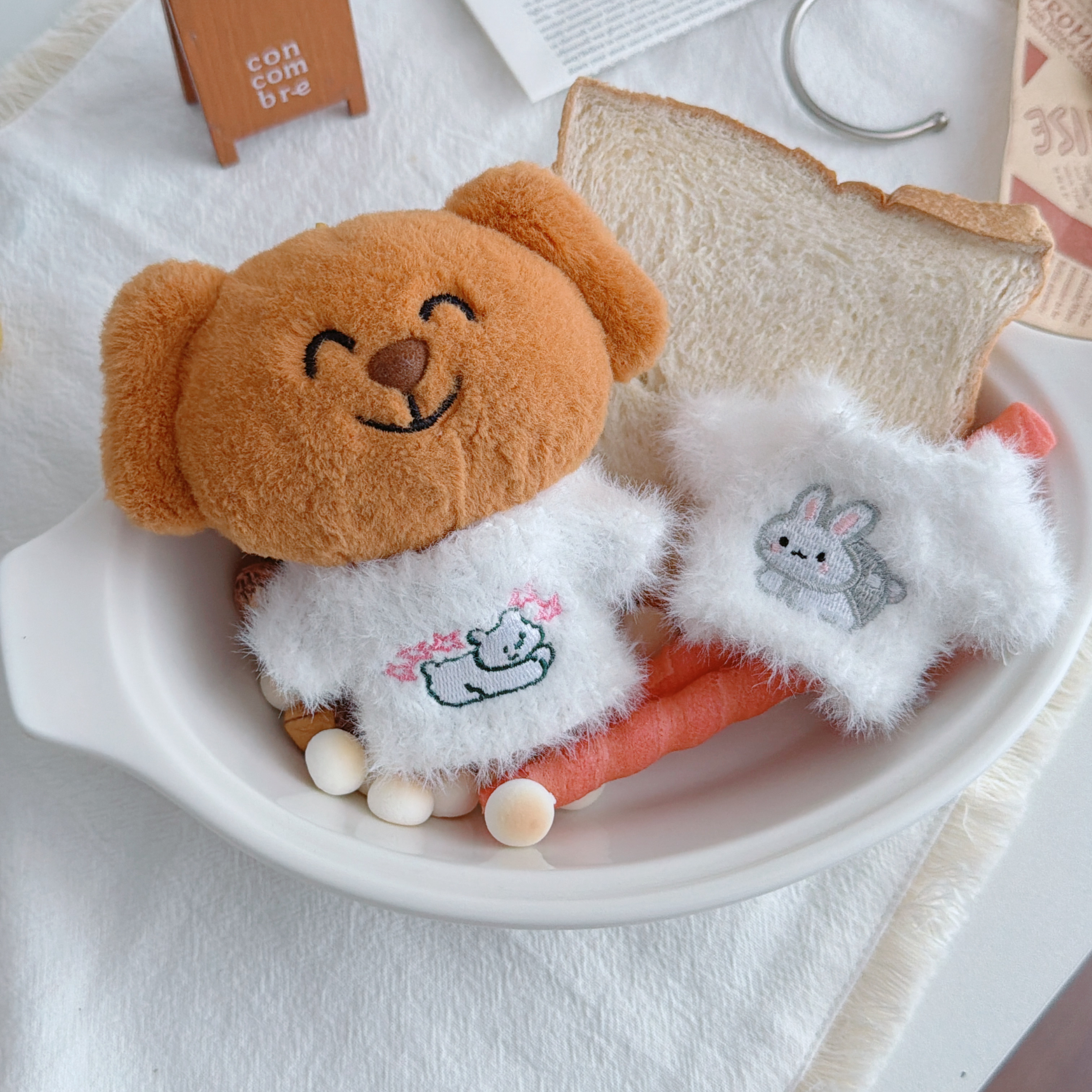 娃衣10CM大笨狗之家可穿毛绒