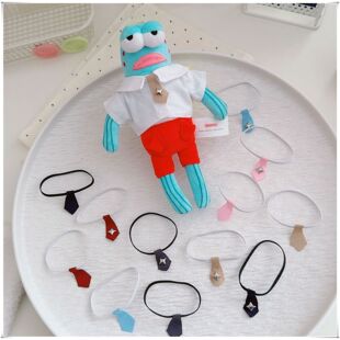 仅售衣服】比奇堡的居民娃衣服打工鱼娃衣酷酷鱼娃衣着替领带衬衫