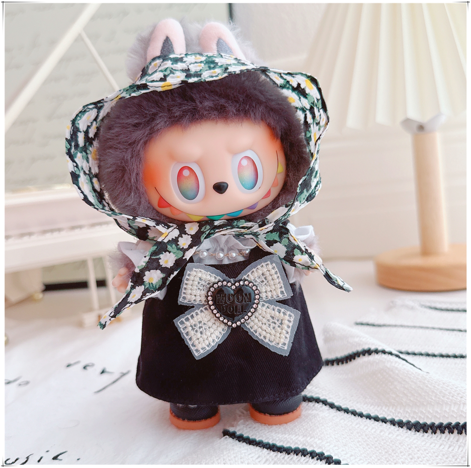 一二三代拉布布衣服挂件