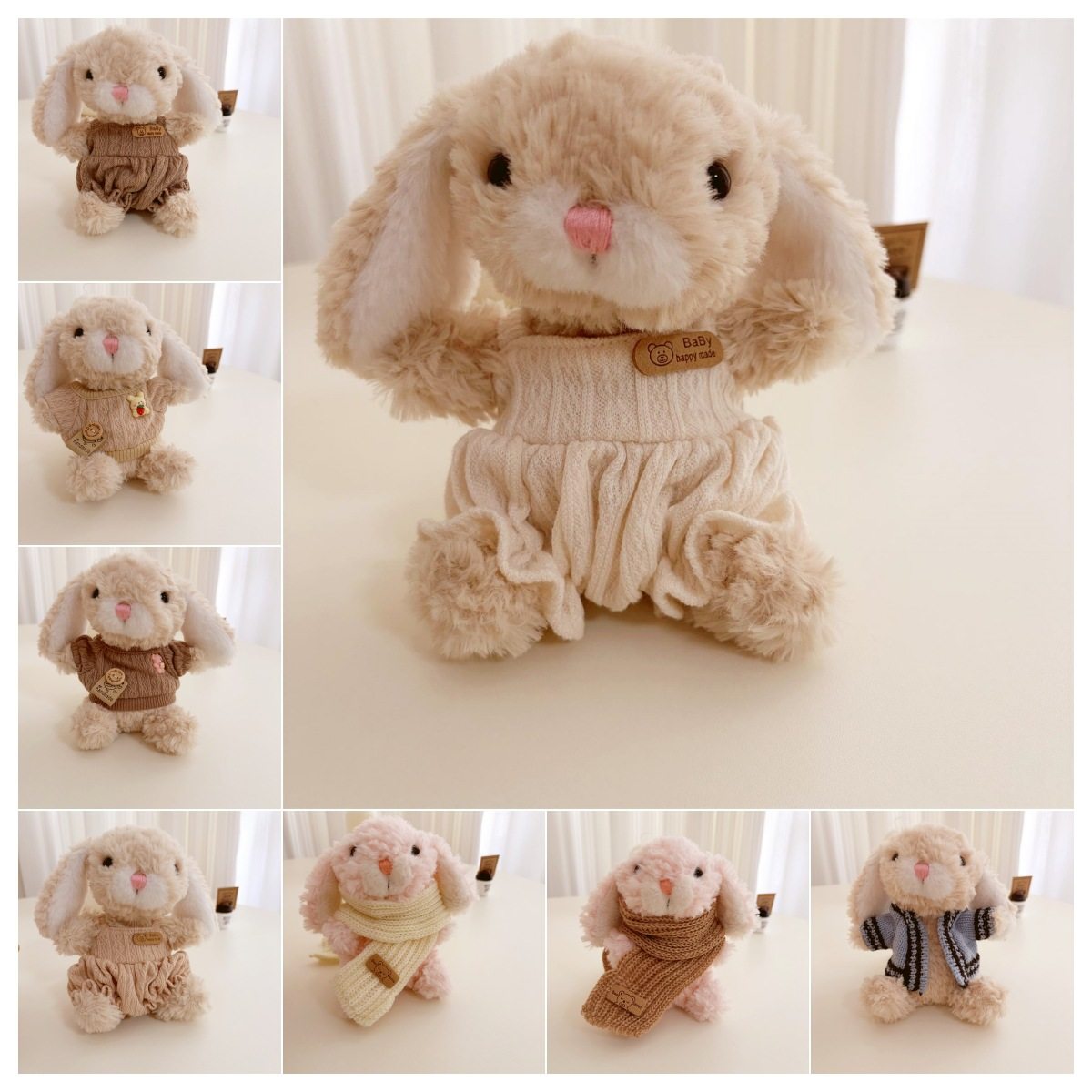 【仅衣服】jellycatyummy兔衣服15cm甜美小兔小鼠娃衣毛衣裙子