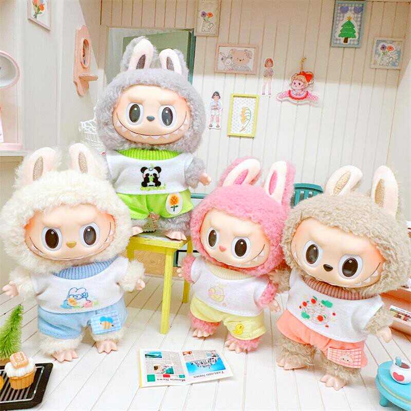 凉爽无袖套装可爱17cm公仔衣服