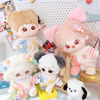 月亮公仔新款棉花娃娃爬爬服