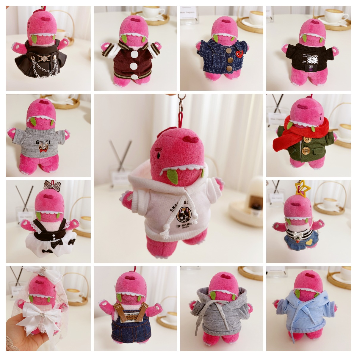 仅售衣服】汪苏泷周边同款素龙包子娃衣服饰套装外套着裙子替换