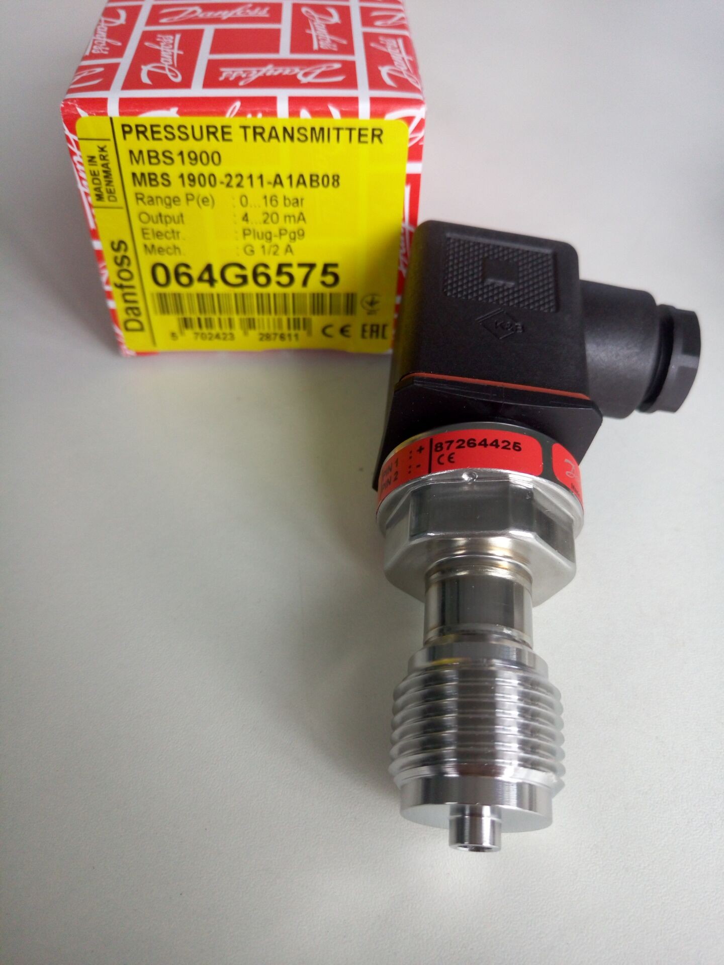 丹佛斯压力变送器