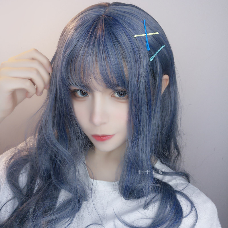 七十七妃假发女lolita女生日常大波浪长发蓬松自然假发全头套式