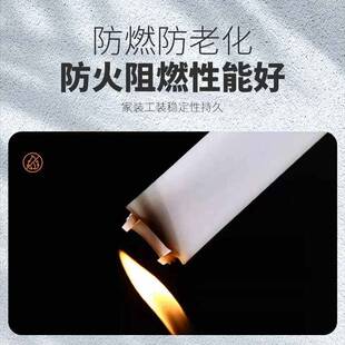 矽胶灯带套管带边免穿多规格嵌入式LED线形板盖槽面罩灯配件