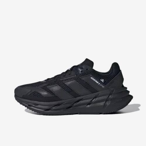 Adidas/阿迪达斯正品ADISTAR3新款男黑色经典低帮鞋J跑步鞋JQ0755