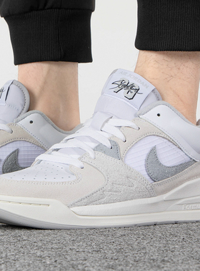 NIKE耐克男鞋厚底休闲鞋23夏新款JORDAN运动鞋低帮板鞋DX4397-100