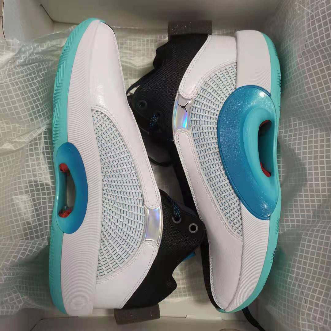 air jordan 35 aj35郭艾伦 薄荷绿 男子中帮篮球鞋cz8153-100