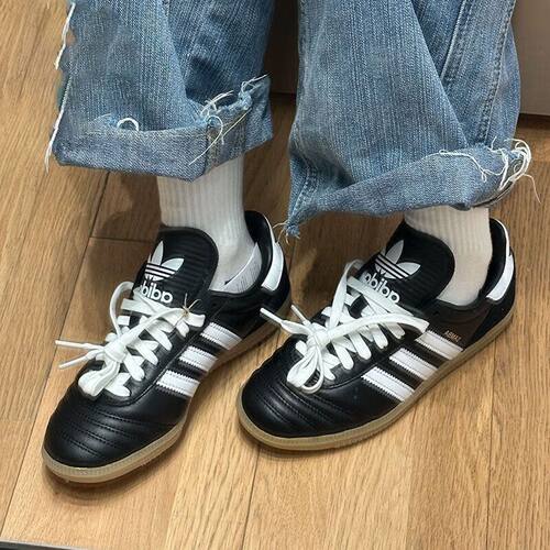 阿迪达斯三叶草休闲鞋男女鞋正品SAMBA JP经典运动鞋德训鞋JQ9056