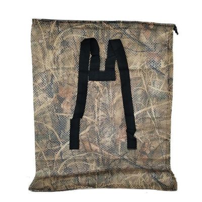 Decoy Bag诱饵袋大容量涤纶迷彩诱饵鸭网袋抽绳网包亚马逊代发