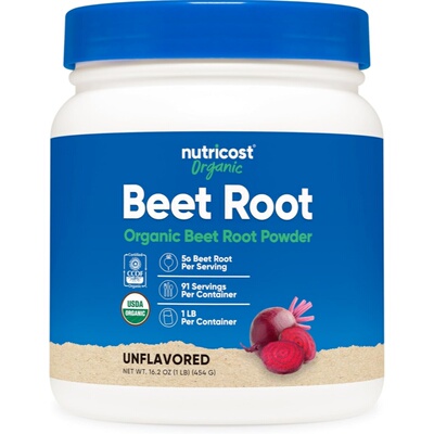 美国Nutricost有机甜菜根粉454克