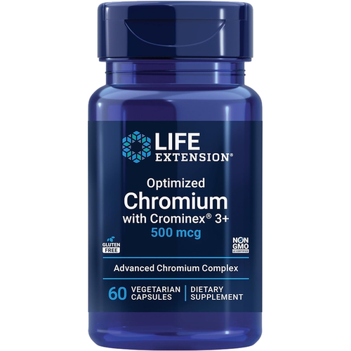 现货美国Life Extension Optimized Chromium优化铬 500微克60粒