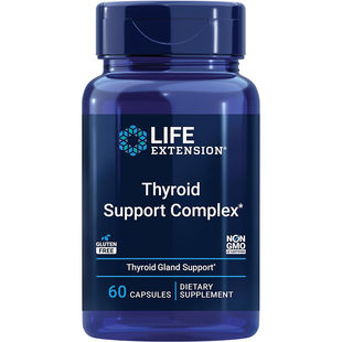 美国Life Extension Thyroid Support Complex甲状腺复合营养胶囊