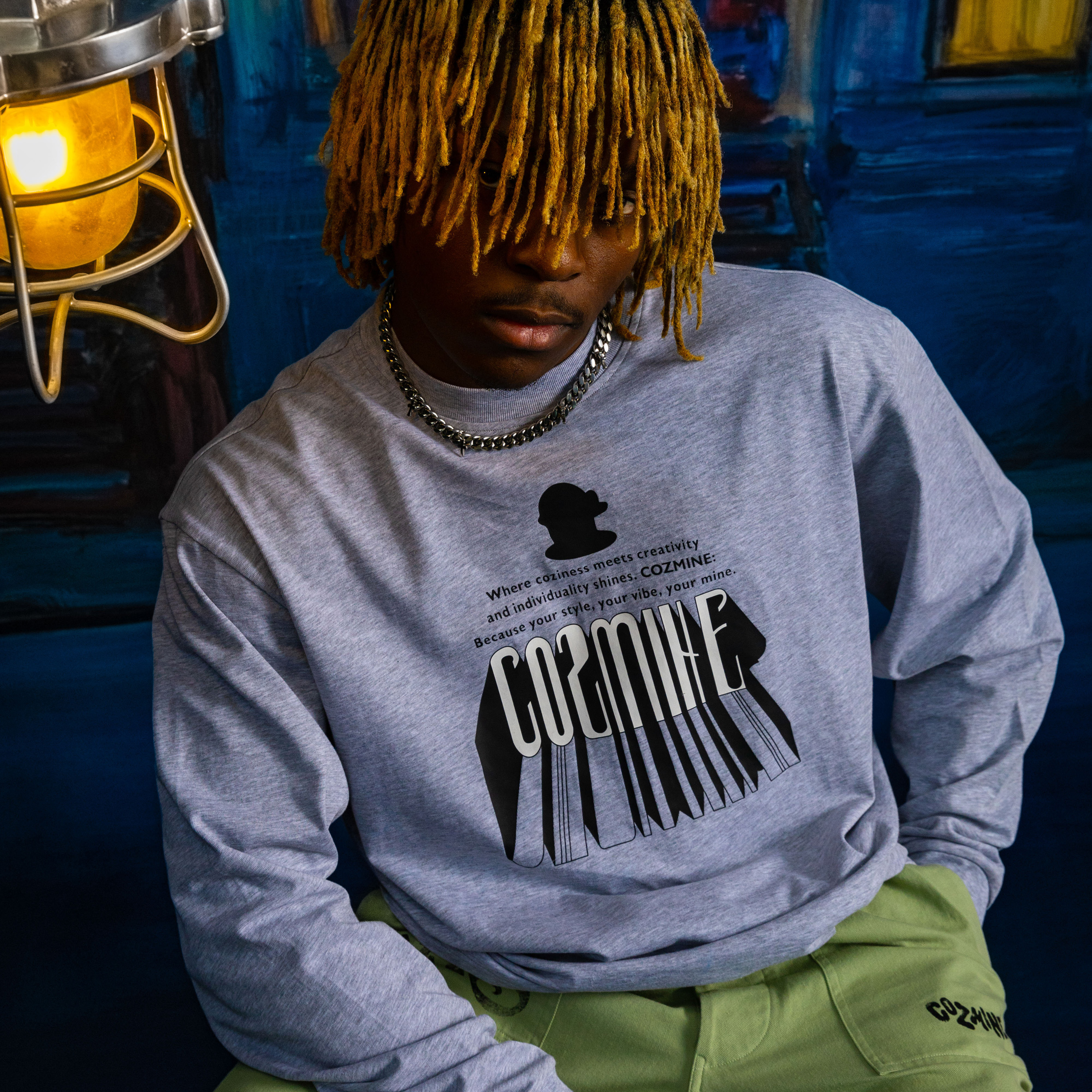 COZMINE 矿客兄弟 MINE basic #基础长袖04 logo tee