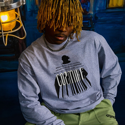 COZMINE 矿客兄弟 MINE basic #基础长袖04 logo tee