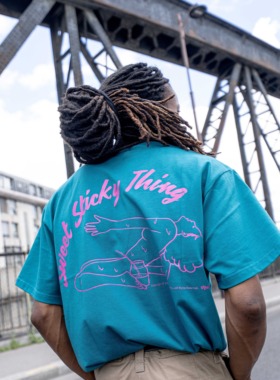 COZMINE 矿客兄弟 OHIO PLAYERS 圆领T恤落肩袖纯棉tee