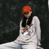 圆领长袖 COZMINE tee Tongues嘻哈说唱乐队 秋季 矿客兄弟 Native