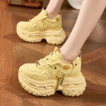 巨好看老爹鞋女2026春季新款轻便厚底运动休闲鞋小个子内增高女鞋