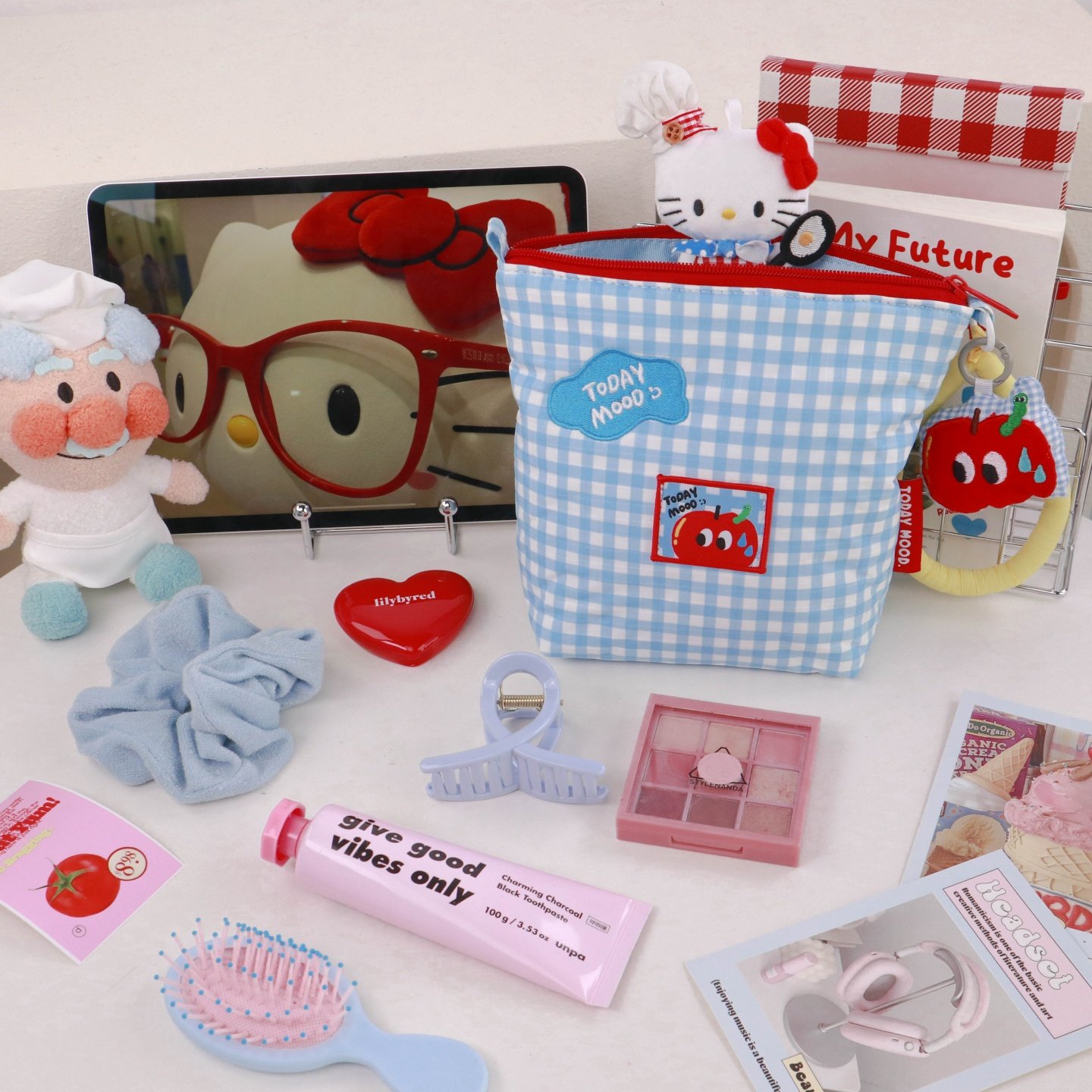 今日心情旅行便携化妆包