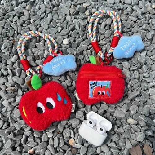 今日心情苹果耳机包迷你挂件