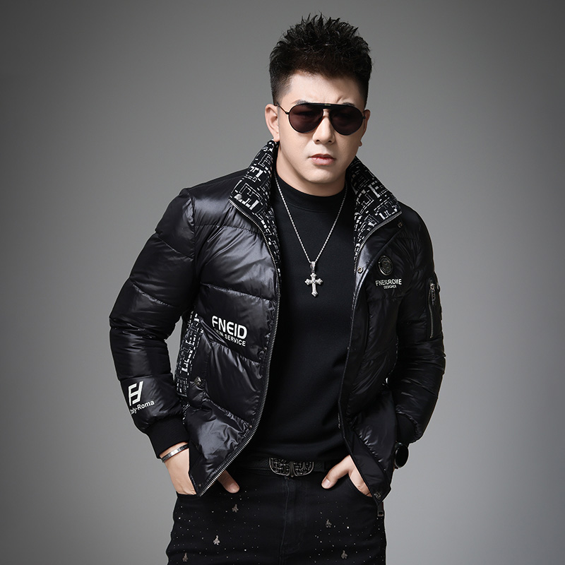 冬季高端保暖羽绒服男士2025新款