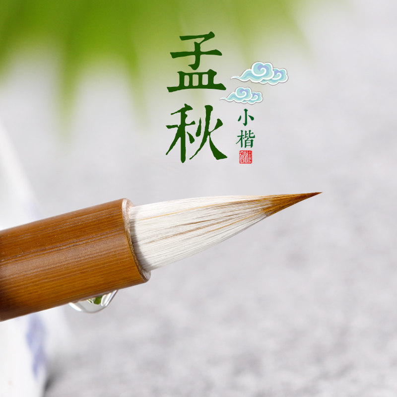 文荟斋鸡狼毫小楷抄经毛笔兼毫笔灵飞经笔蝇头号成人初学行书单支,文具电教/文化用品/商务用品,毛笔,淘宝优惠券,粉丝福利购,淘宝优惠卷