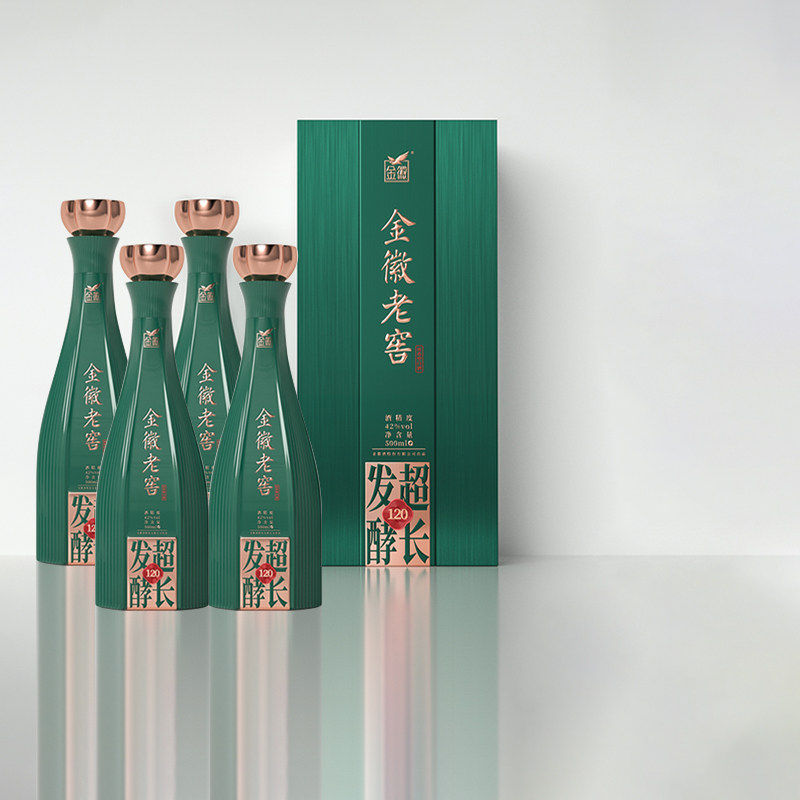 金徽酒42度金徽老窖120整箱装500ml*4 浓香型白酒官方旗舰店