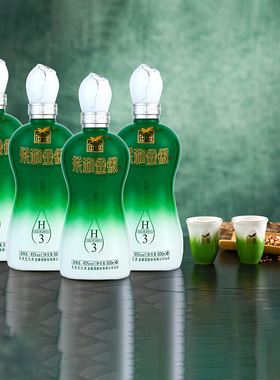 金徽酒45度柔和金徽H3 白酒整箱500ml*4瓶 浓香型白酒官方旗舰店
