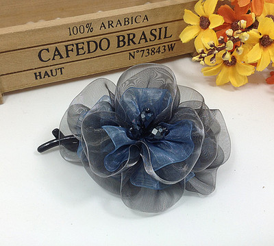 韩国雪纺绢纱布艺扭扭夹一字夹横夹八字夹水晶发饰发夹马尾夹头饰,饰品/流行首饰/时尚饰品新,发饰,淘宝优惠券,粉丝福利购,淘宝优惠卷