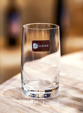 意大利DUENDE无铅水晶玻璃水杯进口早餐杯牛奶杯果汁杯家用套装