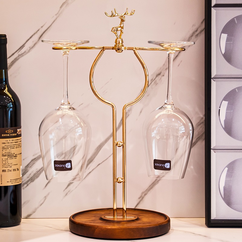 DUENDE敦迪2支红酒杯高档杯架
