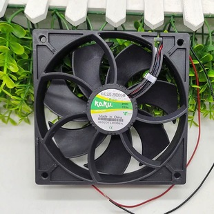 KA1225 2500D24B 12025 原装 0.19A KAKU 24V 12厘米散热风扇 卡固