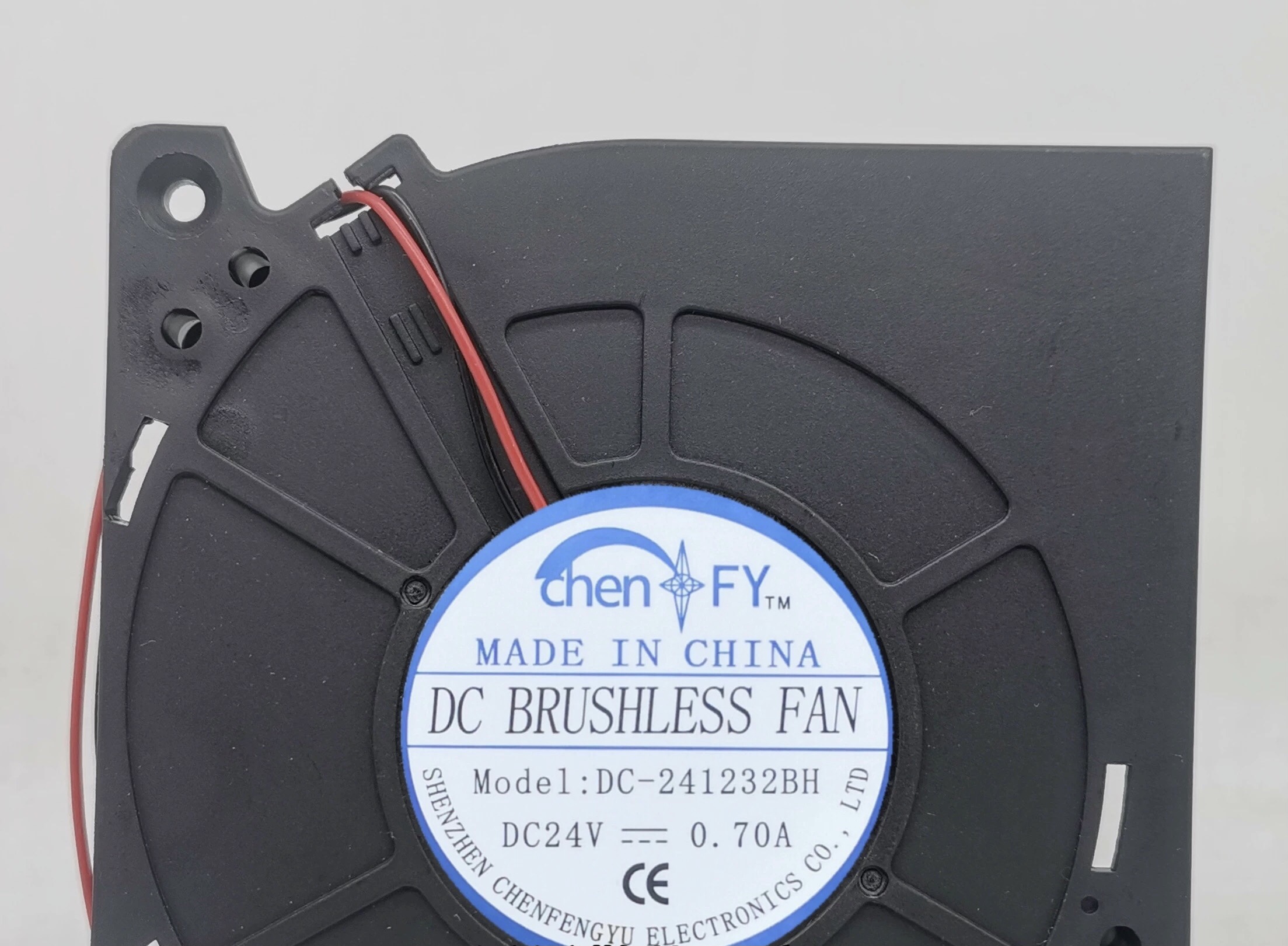 chenFY DC-241232BH 24V 0.7A 12032 无刷静音离心涡轮鼓风机风扇