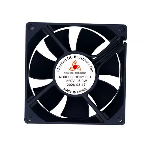 Chi Chen Tech EC220V 5W翻转器ED208025-SH1 80*80*25mm散热风扇