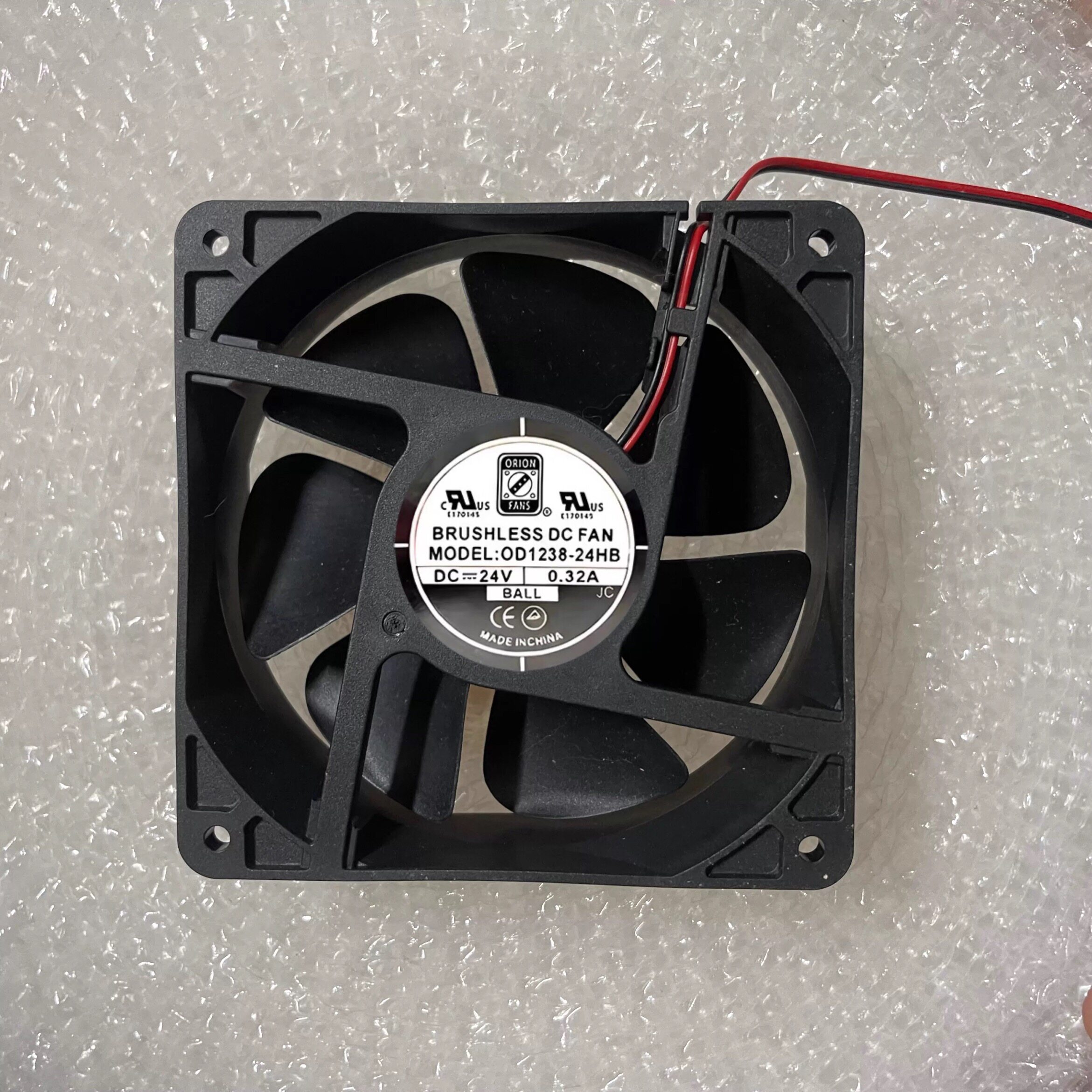 全新 OD1238-24HB 24V 0.32A 12厘米 12038 变频器风扇