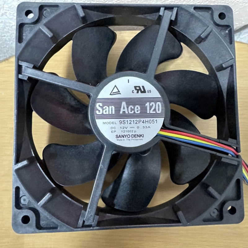 原装三洋9S 12025 12cm 9S1212P4H051 PWM温控调速机箱电源风扇