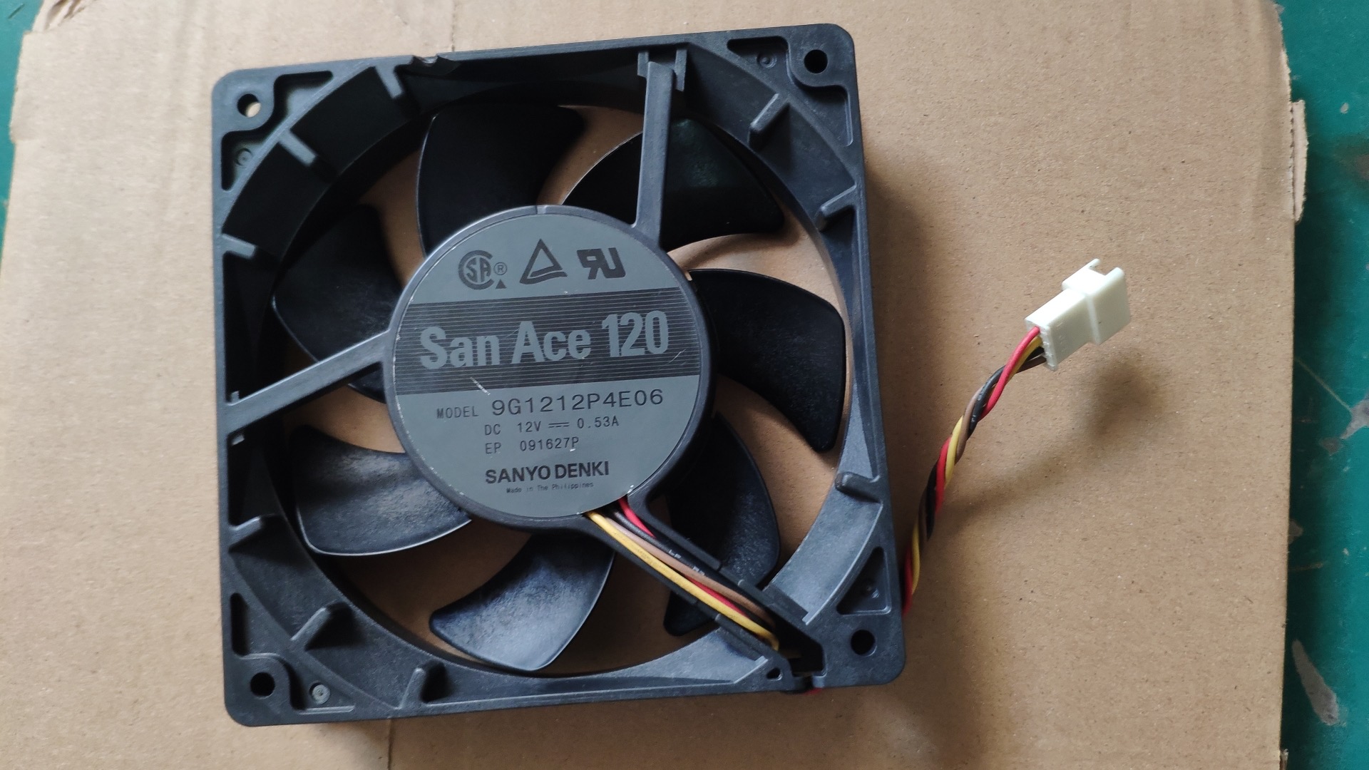放映机散热风扇9G1212P4E06全新原装三洋12025 12V 0.53A  大风量