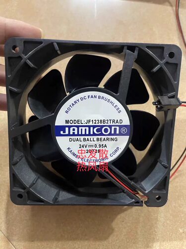 全新JAMICON JF1238B2TRAD 12038 12CM 24V 0.95A变频器风扇
