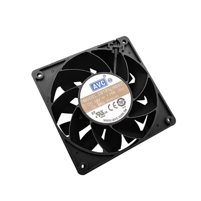 正品台湾AVC DBTB1238B4U 24V1.76A 12038 变频器大风量散热风扇