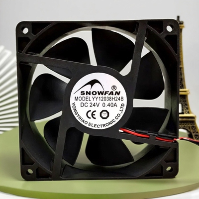 SNOWFAN 12cm厘米 12038 24v 0.40A散热风扇焊机风机 YY12038H24B