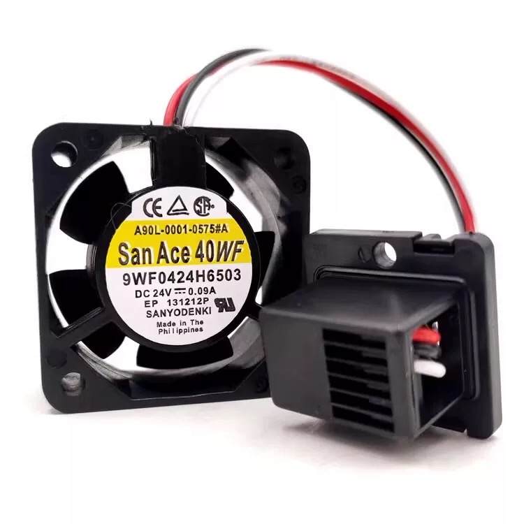 三洋  9WF0424H6503 DC24V 0.09A 4020 4CM 发那科FANUC 散热风扇