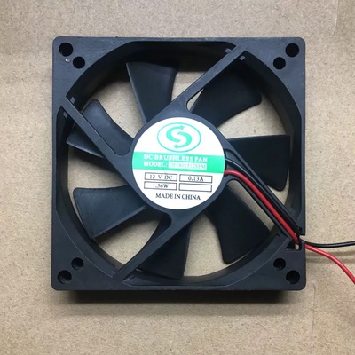 现货DF0801512SEM 8015 8厘米 12V 0.13A机箱 电源 静音 散热风扇
